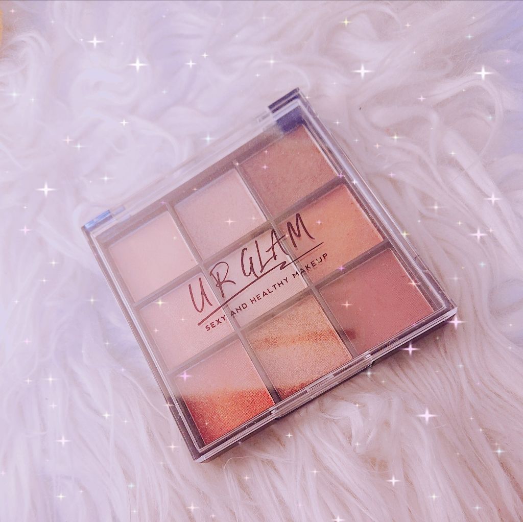 UR GLAM　BLOOMING EYE COLOR PALETTE/U R GLAM/アイシャドウパレットを使ったクチコミ（1枚目）