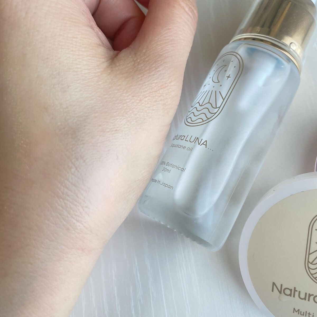 100%ボタニカルスクワランオイル/NaturaLUNA.../フェイスオイルを使ったクチコミ(3枚目)