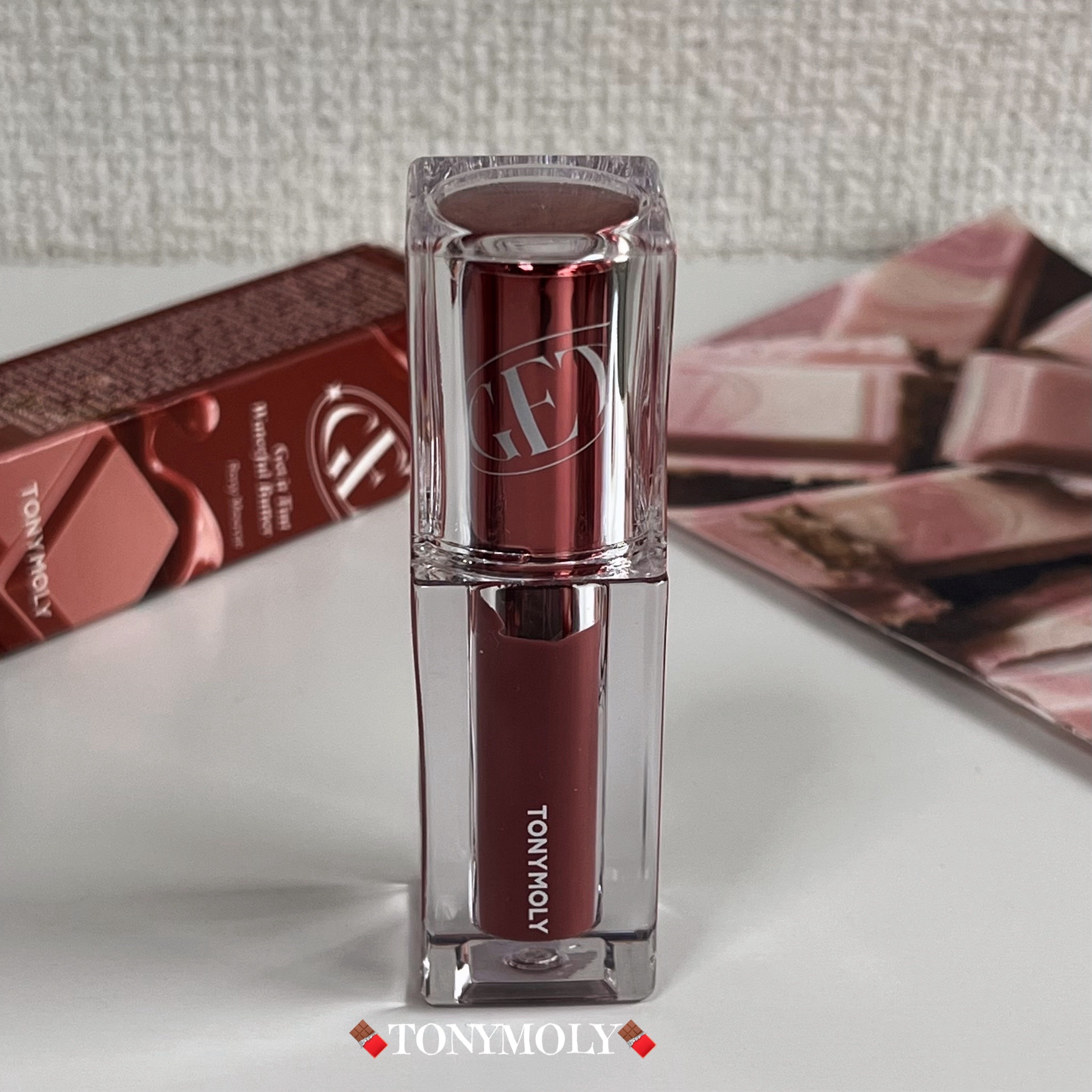 ゲットイットティント ウォーターフルバター/TONYMOLY/リップティントを使ったクチコミ（1枚目）