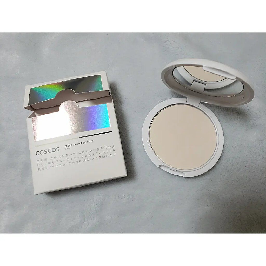 クリアランクアップパウダー/COSCOS/プレストパウダーを使ったクチコミ（2枚目）