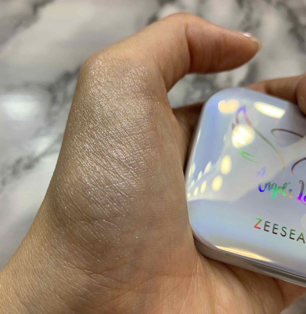 エンジェルキューピッドキスハイライター/ZEESEA/パウダーハイライトを使ったクチコミ（3枚目）