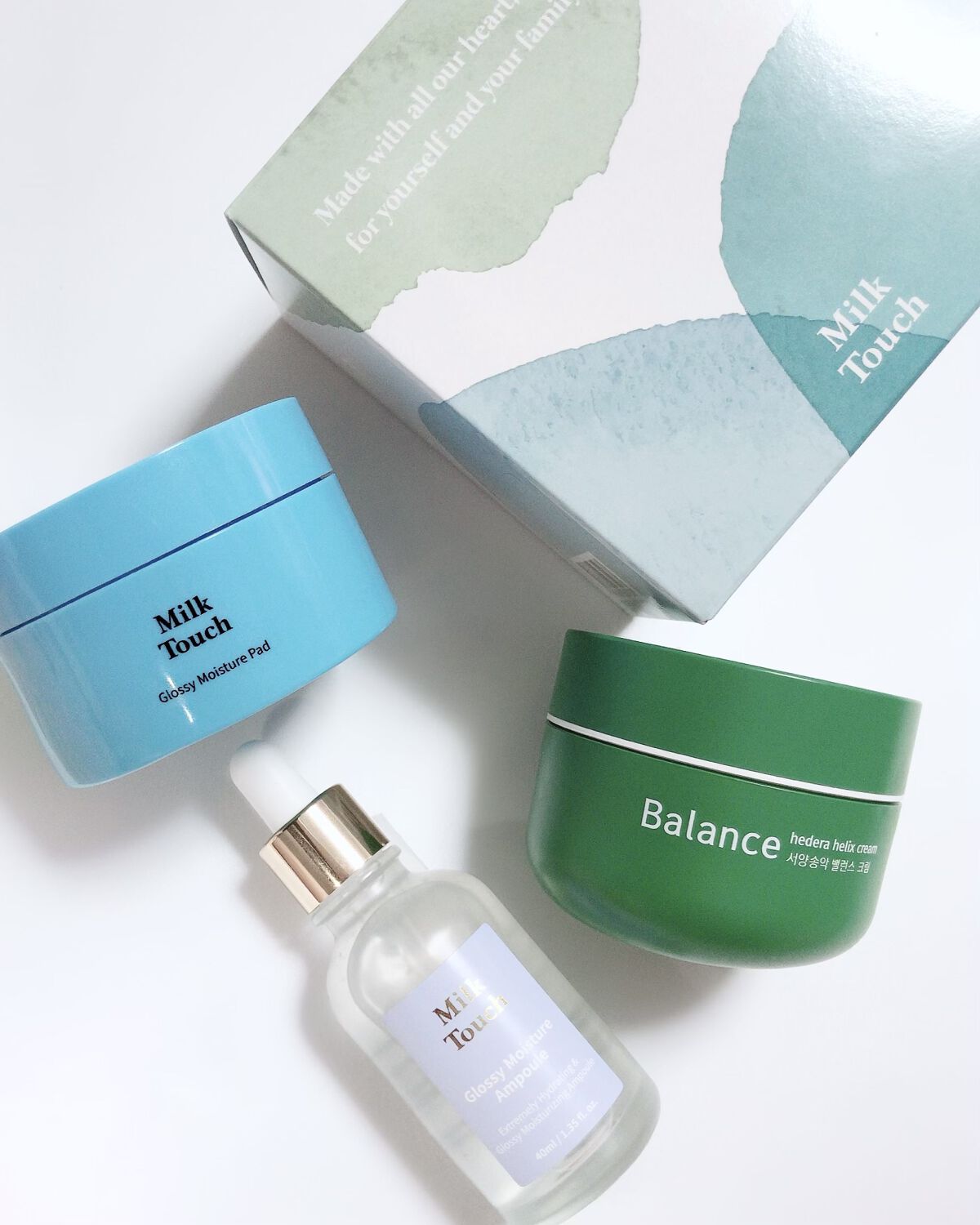 グロッシー モイスチャー パッド/Milk Touch/トナーパッドを使ったクチコミ（1枚目）