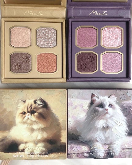 マイキティアイパレット/MilleFée/アイシャドウパレットを使ったクチコミ(2枚目)