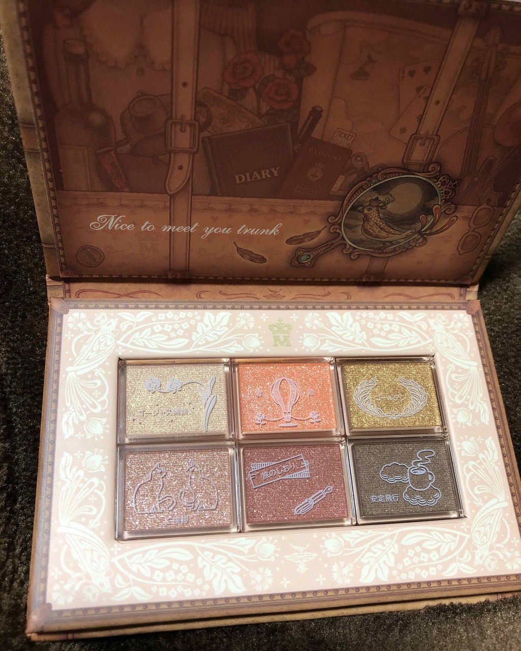 ナイストゥミーチュートランク/MAJOLICA MAJORCA/アイシャドウパレットを使ったクチコミ(2枚目)