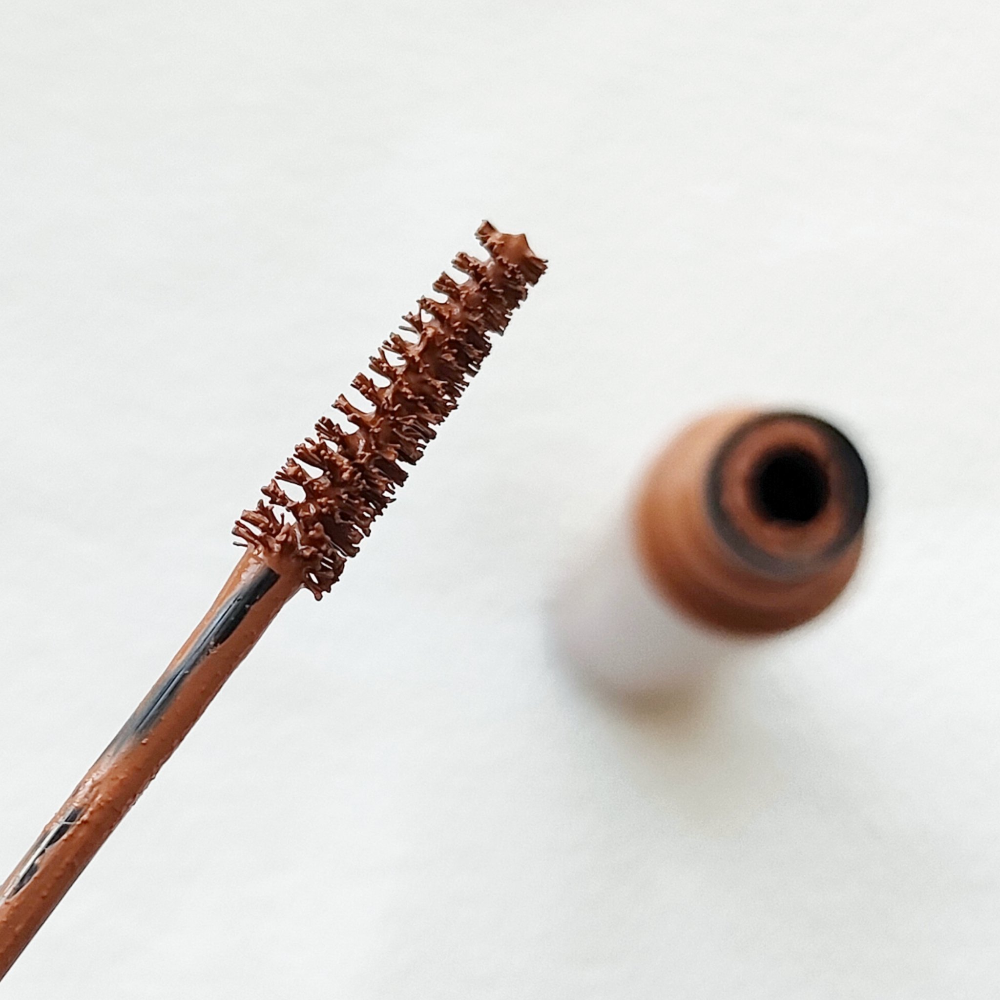 極細アイブロウマスカラ C3 シナモンブラウン/CEZANNE/眉マスカラを使ったクチコミ（2枚目）