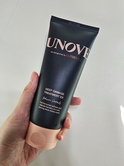 ディープダメージトリートメントEX/UNOVE/洗い流すヘアトリートメントを使ったクチコミ(1枚目)