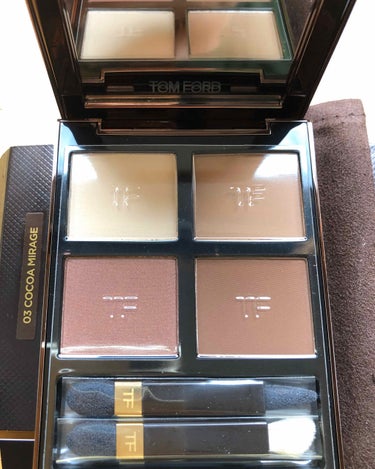 アイ カラー クォード 13 オーキッド ヘイズ/TOM FORD BEAUTY/アイシャドウパレットを使ったクチコミ（2枚目）