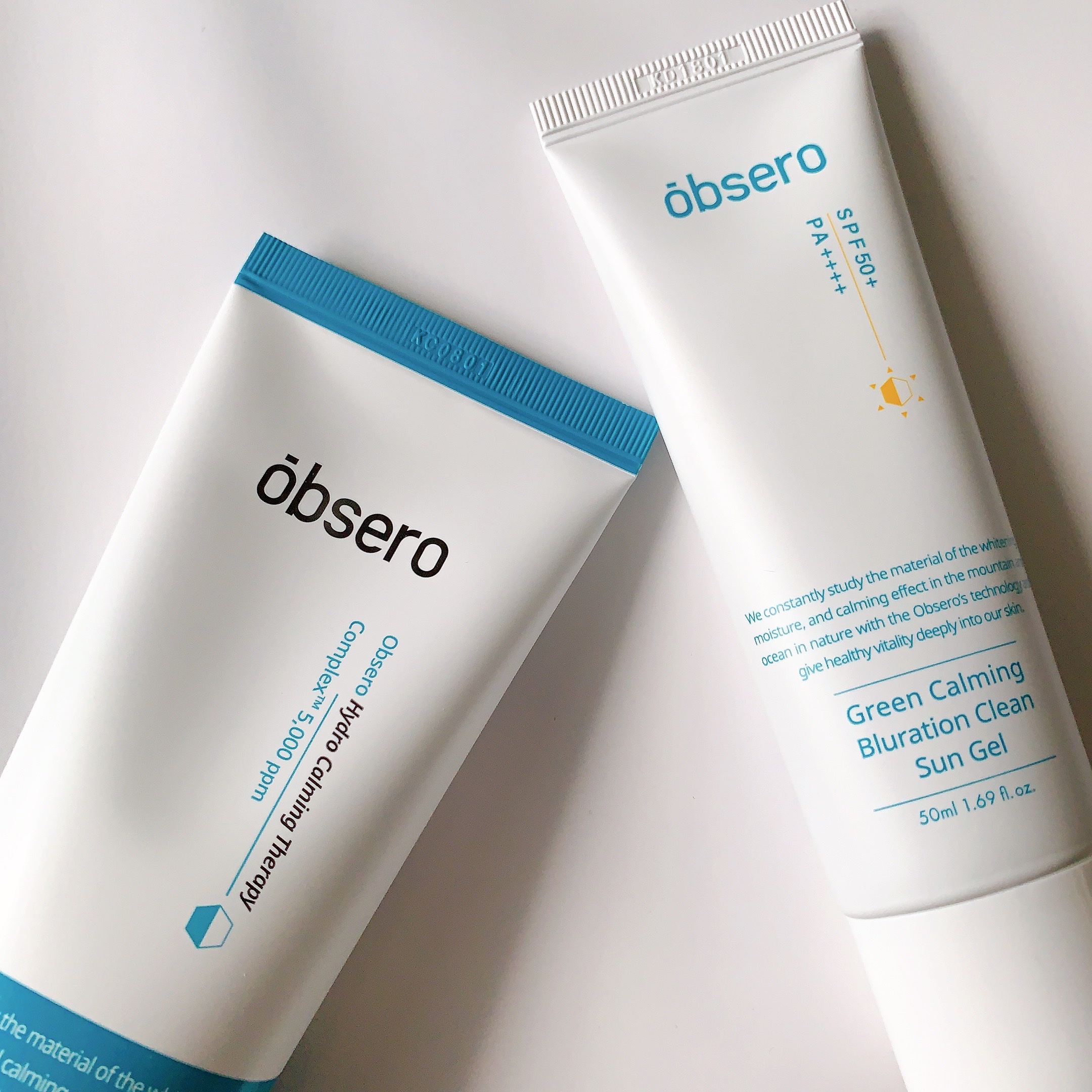 グリーンカーミングブルーレーションクリーンディープクレンザー/obsero/洗顔フォームを使ったクチコミ（1枚目）