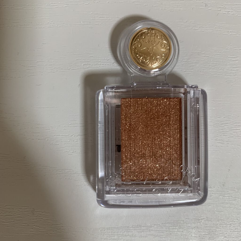 シャイニーシャドウ N/excel/単色アイシャドウを使ったクチコミ（2枚目）