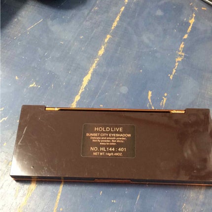 HOLD LIVE SUNSET CITY EYESHADOW/HOLD LIVE/アイシャドウパレットを使ったクチコミ(3枚目)