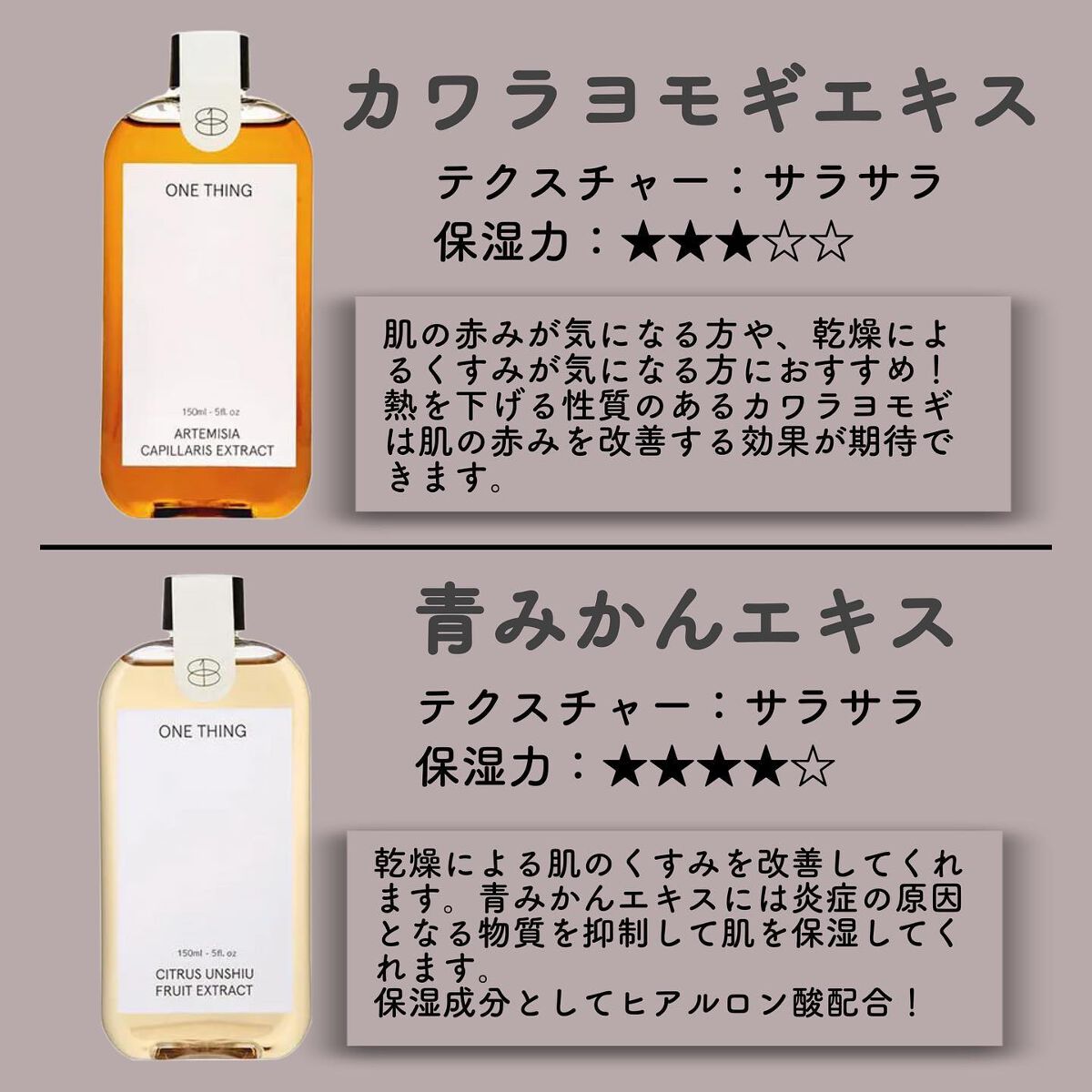 青みかん化粧水/ONE THING/化粧水を使ったクチコミ（2枚目）