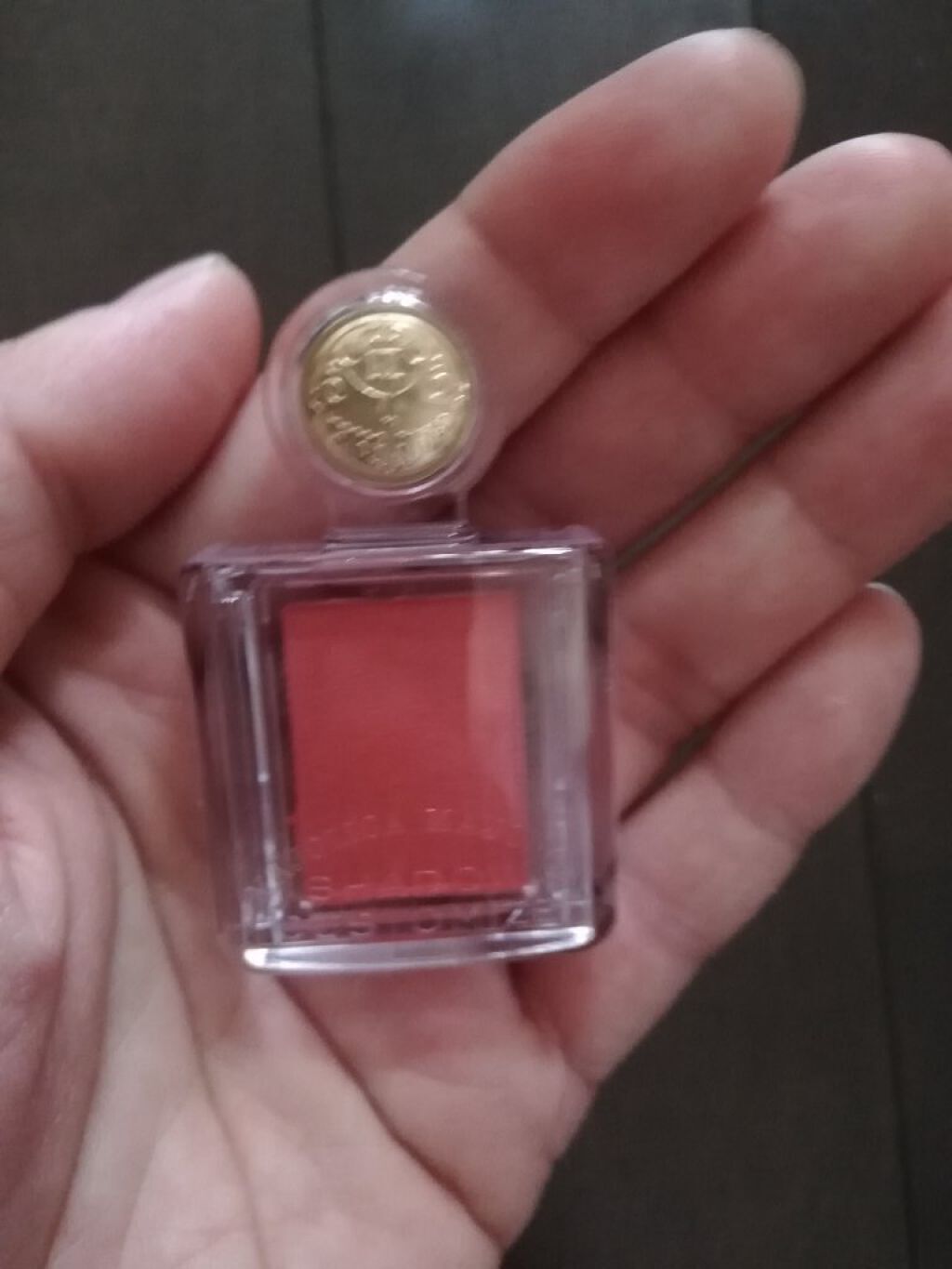 シャドーカスタマイズ RD422 熱情/MAJOLICA MAJORCA/単色アイシャドウを使ったクチコミ（2枚目）