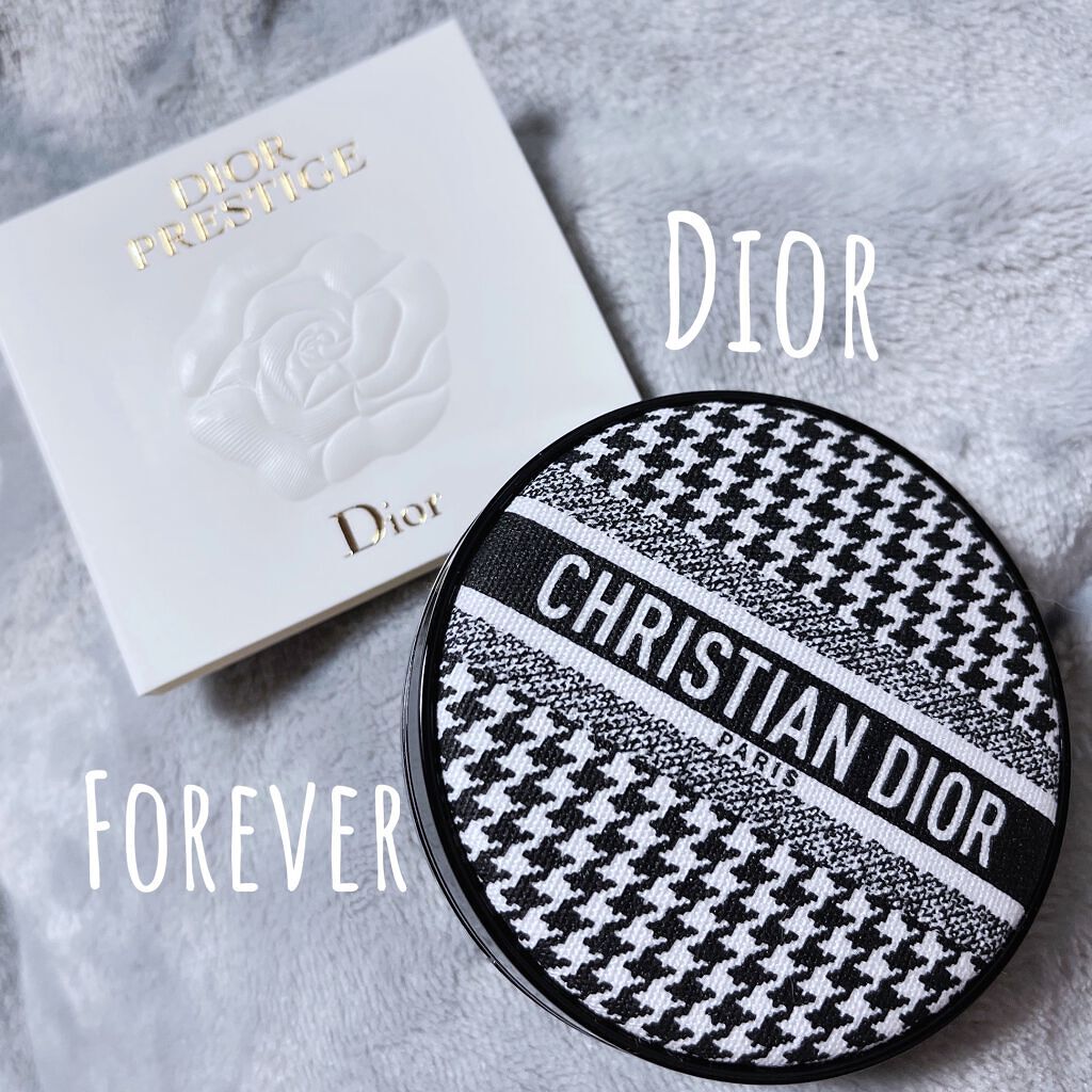 【旧】ディオールスキン フォーエヴァー クッション 0N ニュートラル  <ニュー ルック エディション> （生産終了）/Dior/クッションファンデーションを使ったクチコミ（1枚目）