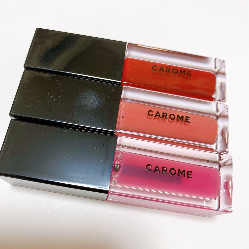 ブルーミングリップグロウ/CAROME./口紅を使ったクチコミ(2枚目)