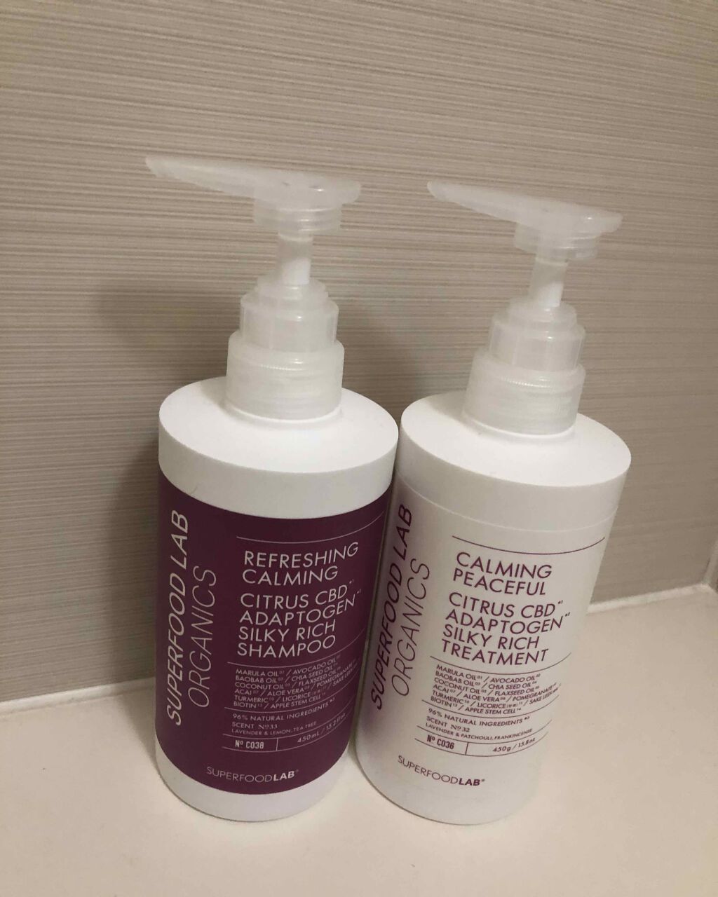 スーパーフードラボ オーガニックス シルキーリッチ シャンプー&トリートメント/SUPERFOOD LAB/市販シャンプーを使ったクチコミ(2枚目)