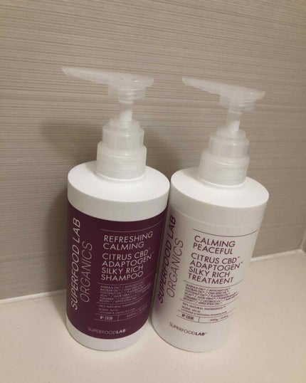 スーパーフードラボ オーガニックス シルキーリッチ シャンプー&トリートメント/SUPERFOOD LAB/市販シャンプーを使ったクチコミ(2枚目)