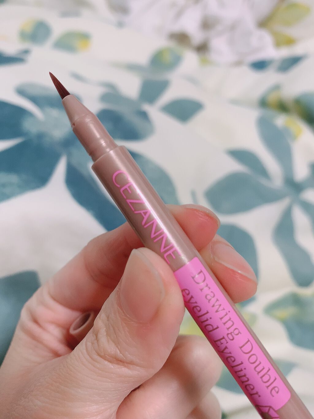 描くふたえアイライナー/CEZANNE/リキッドアイライナーを使ったクチコミ(2枚目)