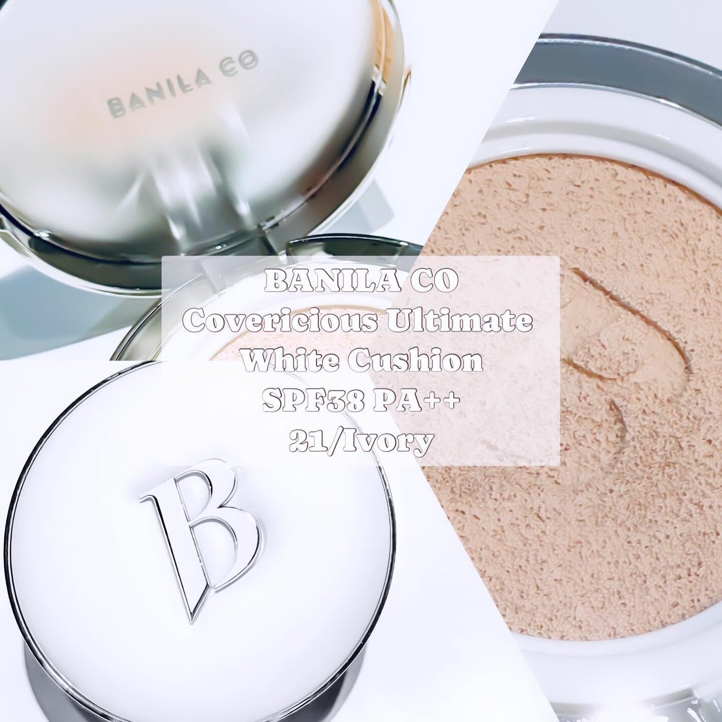 カバーリシャス アルティメット ホワイトクッション/BANILA CO/クッションファンデーションを使ったクチコミ(1枚目)