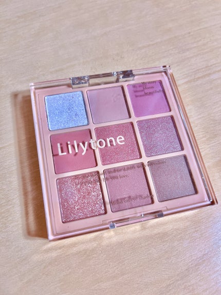 ムードオンアイシャドウ/Lilytone/アイシャドウパレットを使ったクチコミ(1枚目)