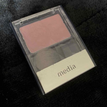 ブライトアップチークN/media/パウダーチークを使ったクチコミ(1枚目)