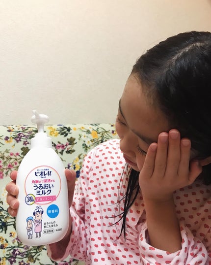 角層まで浸透する うるおいミルク 無香料/ビオレu/ボディミルクを使ったクチコミ(6枚目)