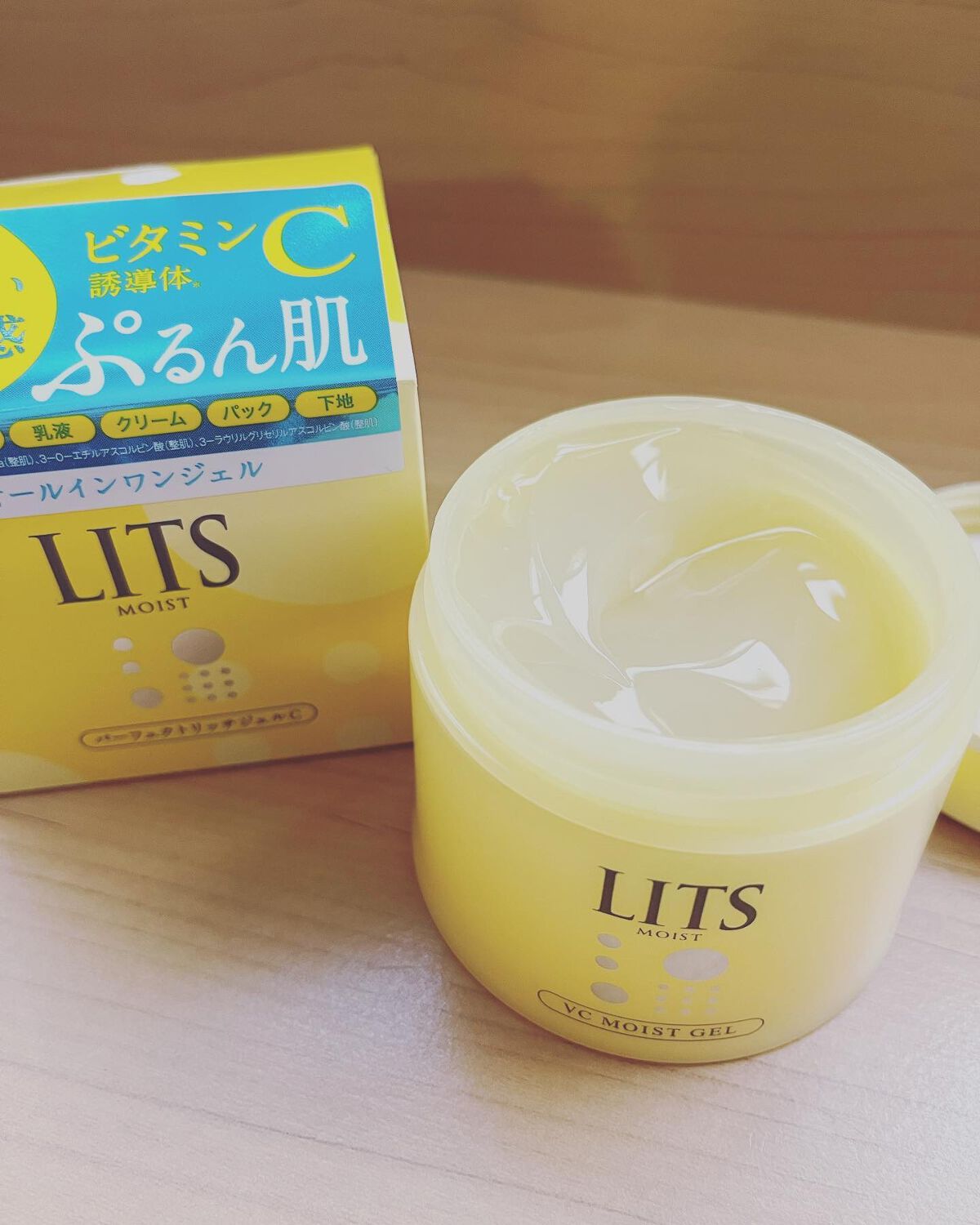 モイスト パーフェクトリッチジェルC/リッツ/オールインワン化粧品を使ったクチコミ（1枚目）