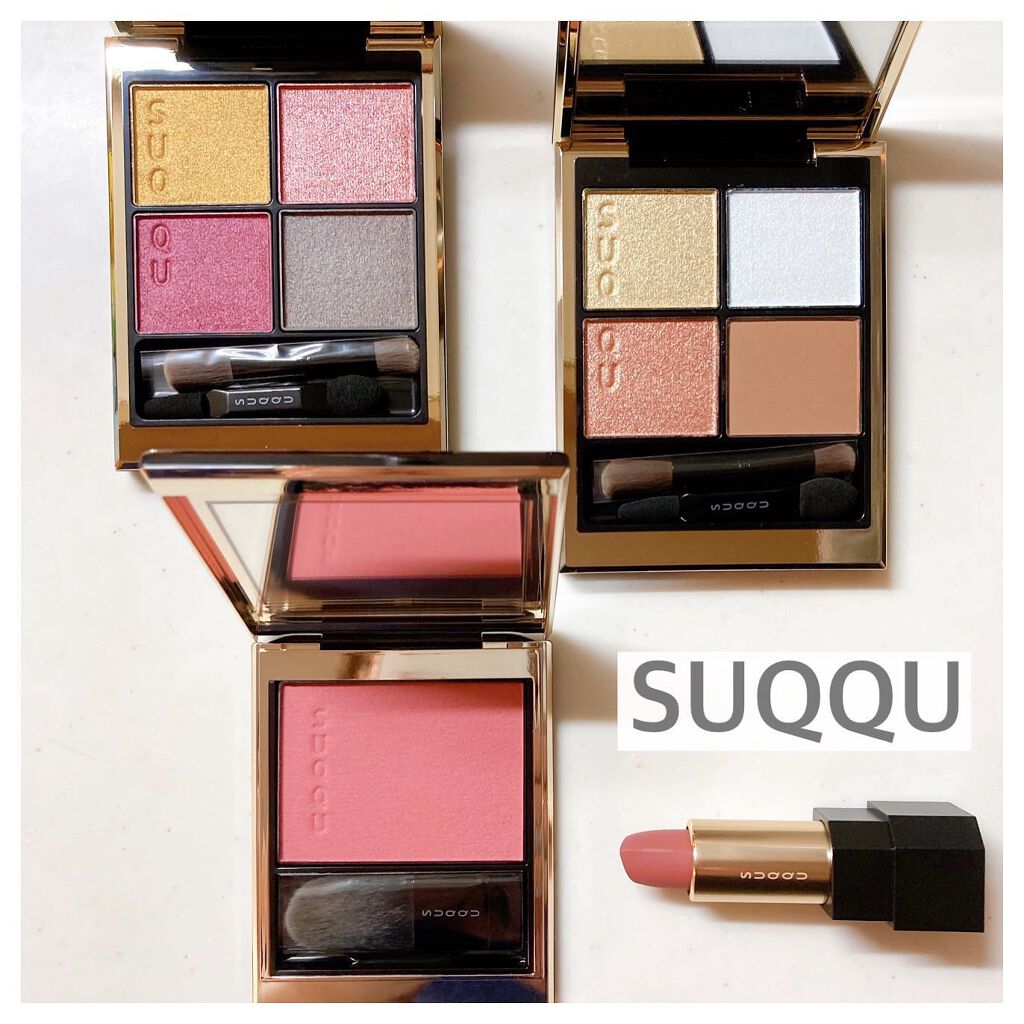 メルティング パウダー ブラッシュ/SUQQU/パウダーチークを使ったクチコミ（1枚目）