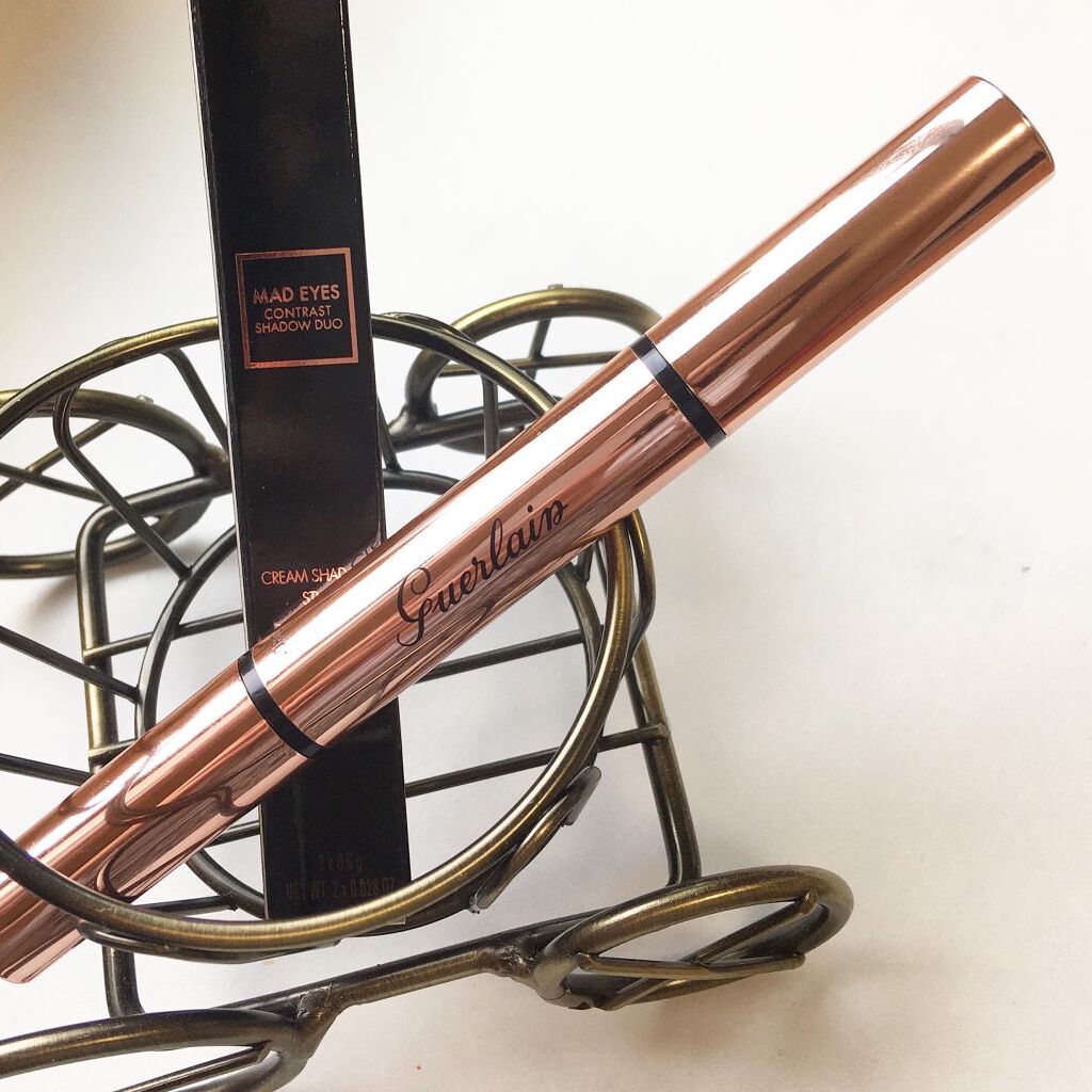 マッドアイ コントラスト デュオシャドウ/GUERLAIN/スティックアイシャドウを使ったクチコミ（1枚目）