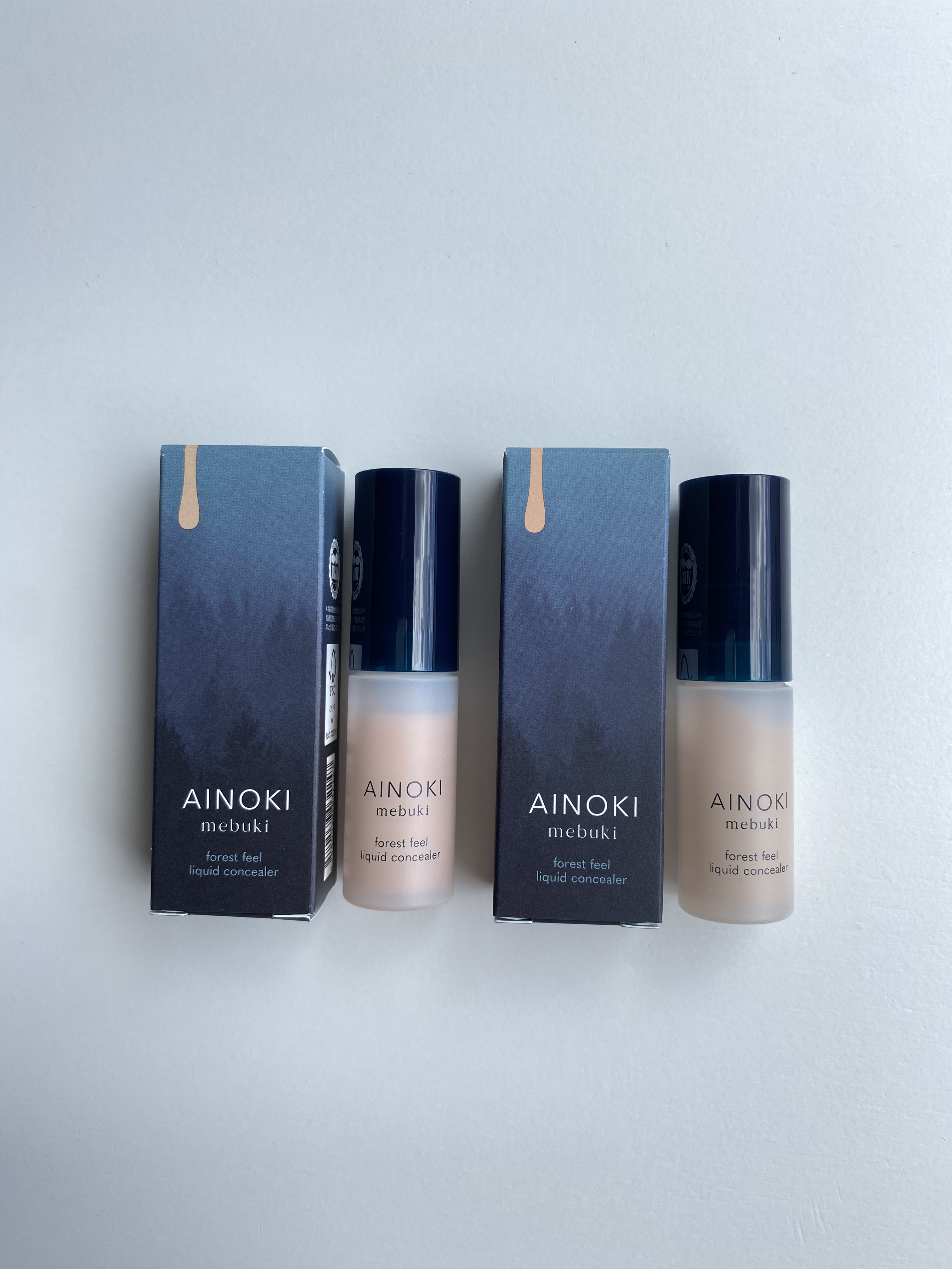 フォレスト フィール リキッド コンシーラー/AINOKI mebuki/リキッドコンシーラーを使ったクチコミ（2枚目）
