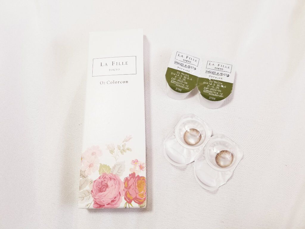 LA FILLE (ラ・フィーユ)/LA FILLE/カラーコンタクトレンズを使ったクチコミ（1枚目）