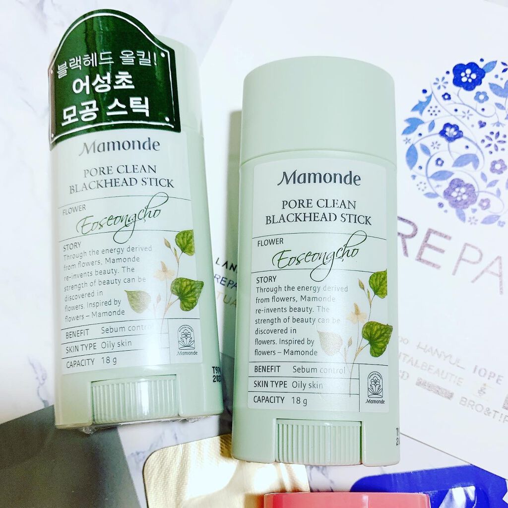 PORE CLEAN BLACKHEAD STIC/Mamonde/スクラブ・ゴマージュを使ったクチコミ（3枚目）