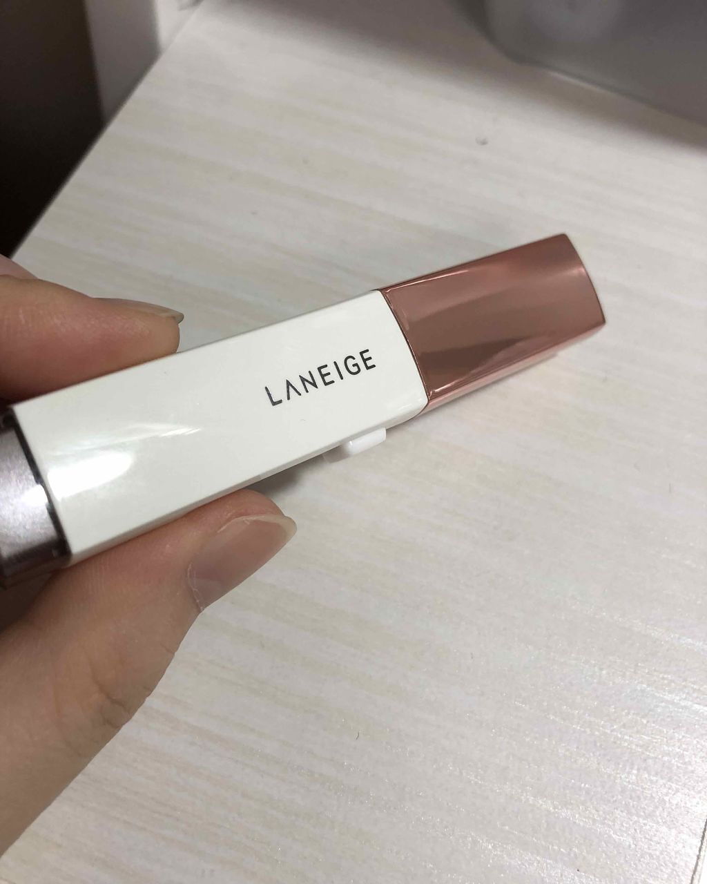 ツートーン シャドウ バー/LANEIGE/スティックアイシャドウを使ったクチコミ（1枚目）