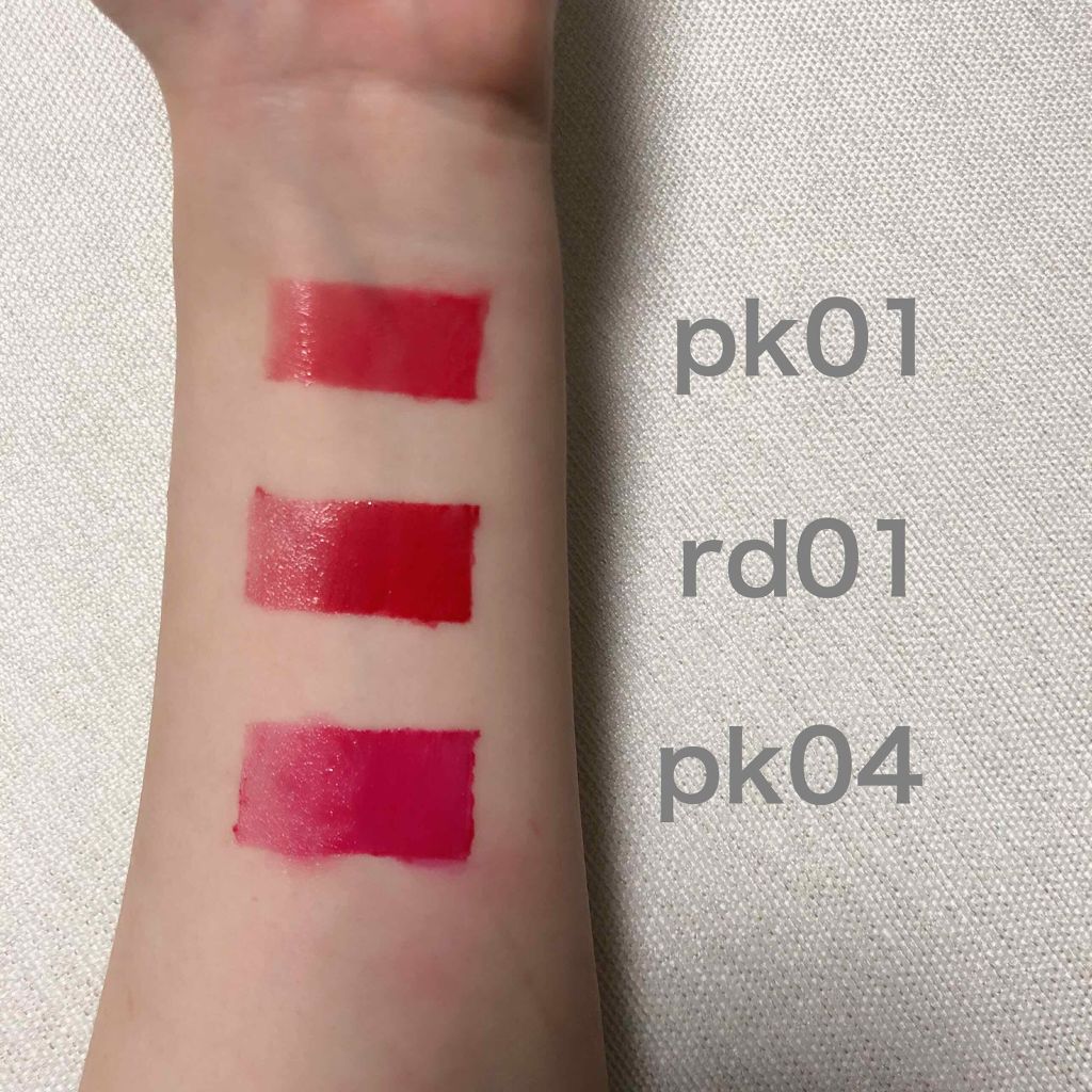 アピュー ウォーターライト ティント/A’pieu/リップティントを使ったクチコミ(2枚目)