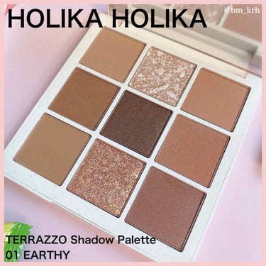 TERRAZZO Shadow palette/HOLIKA HOLIKA/アイシャドウパレットを使ったクチコミ（3枚目）