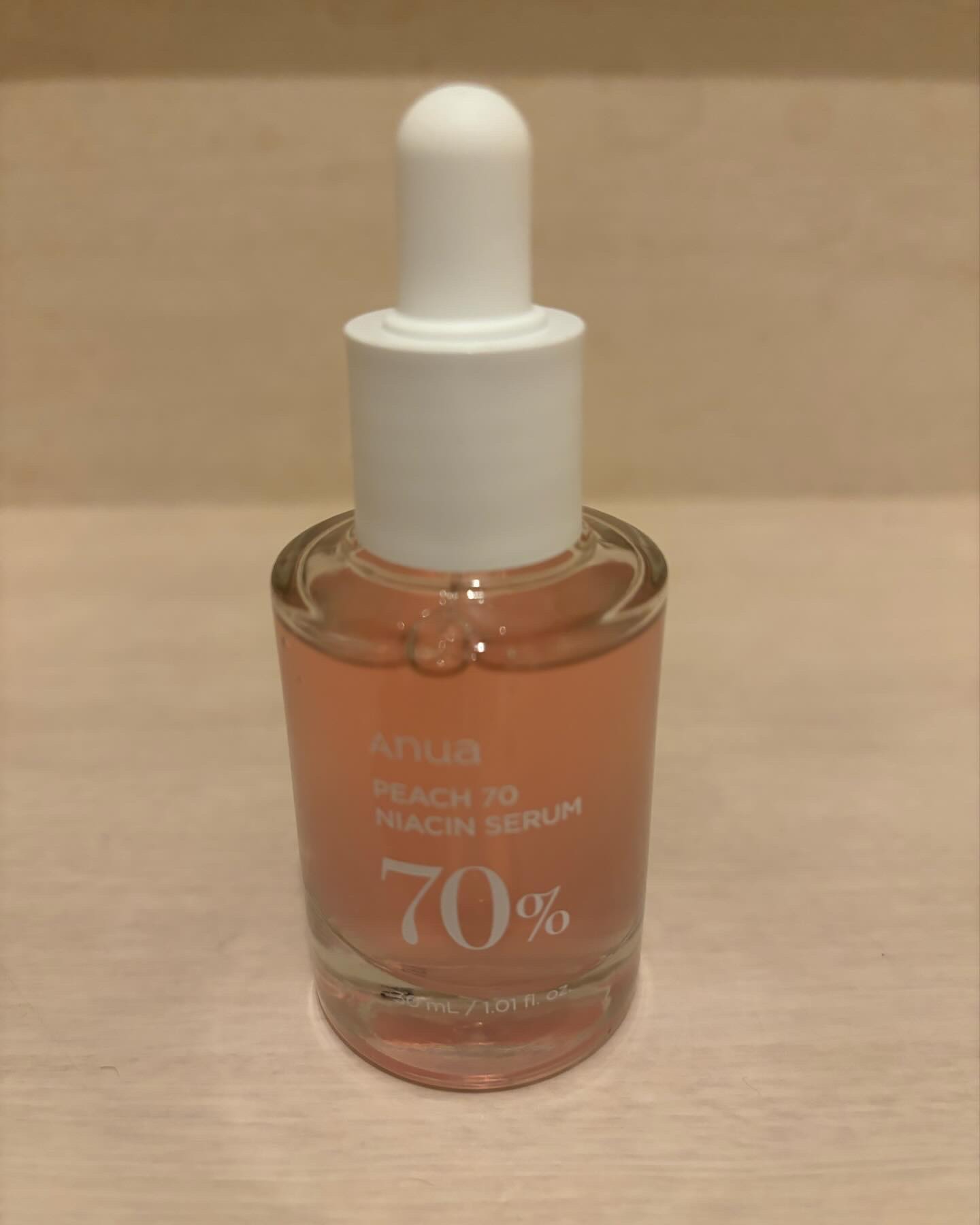 桃70%ナイアシンセラム/Anua/美容液を使ったクチコミ（1枚目）