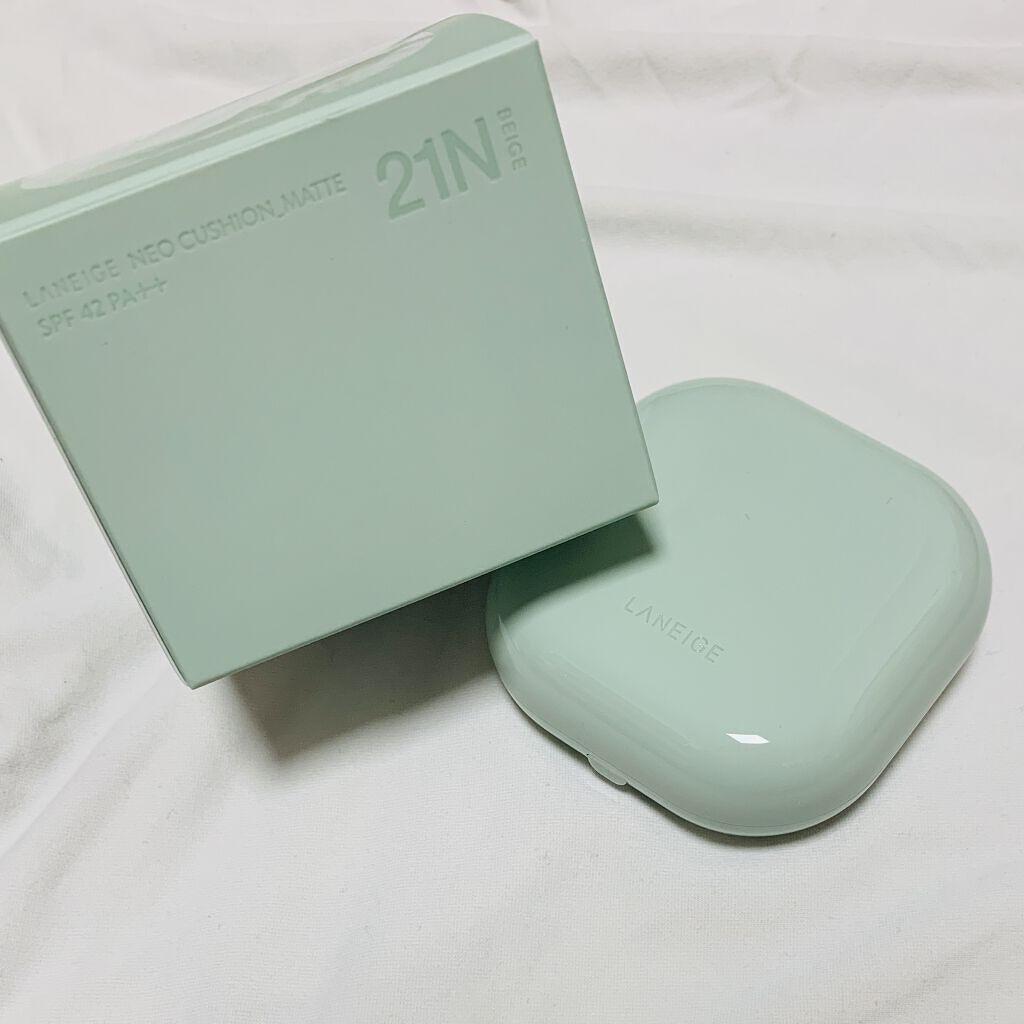 ネオクッション マット/LANEIGE/クッションファンデーションを使ったクチコミ（1枚目）
