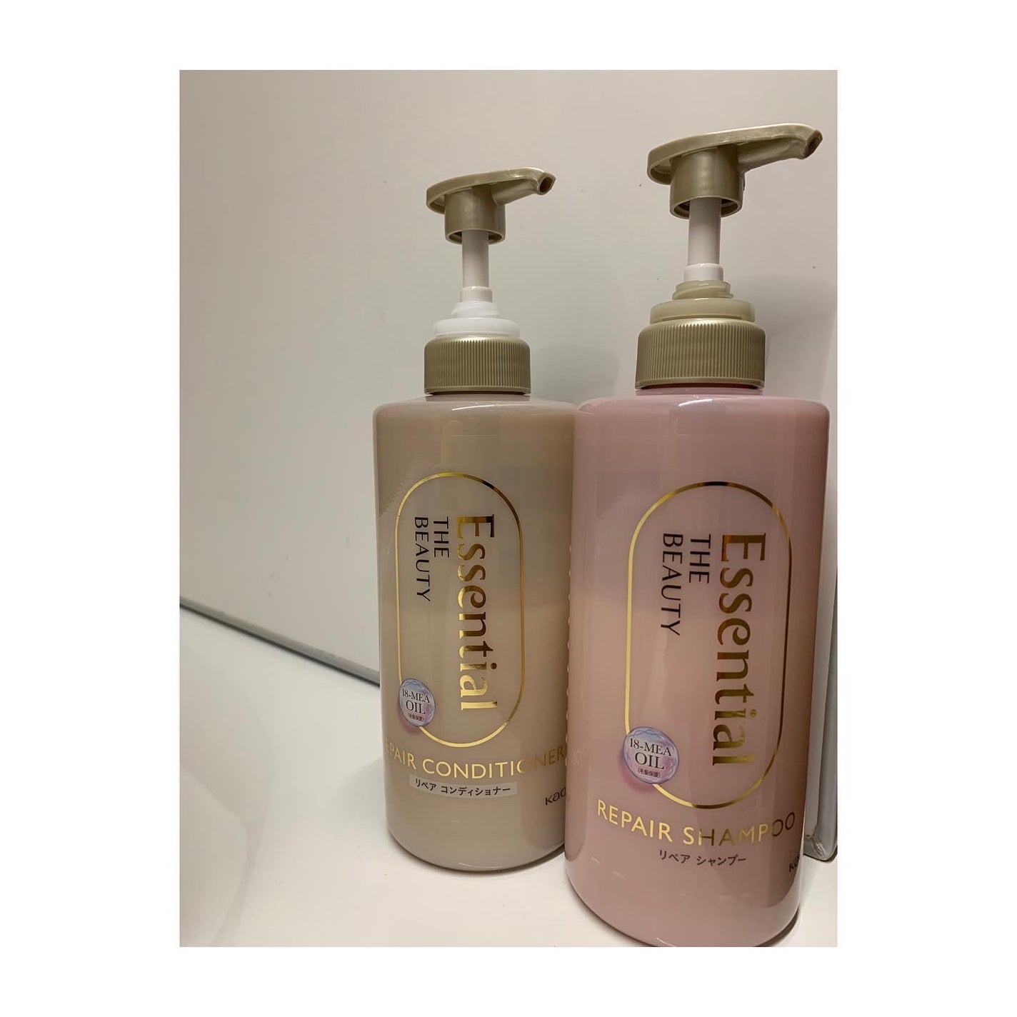 ザビューティ 髪のキメ美容素髪を守る バリアシャンプー/コンディショナー/エッセンシャル/シャンプー・コンディショナーを使ったクチコミ(1枚目)