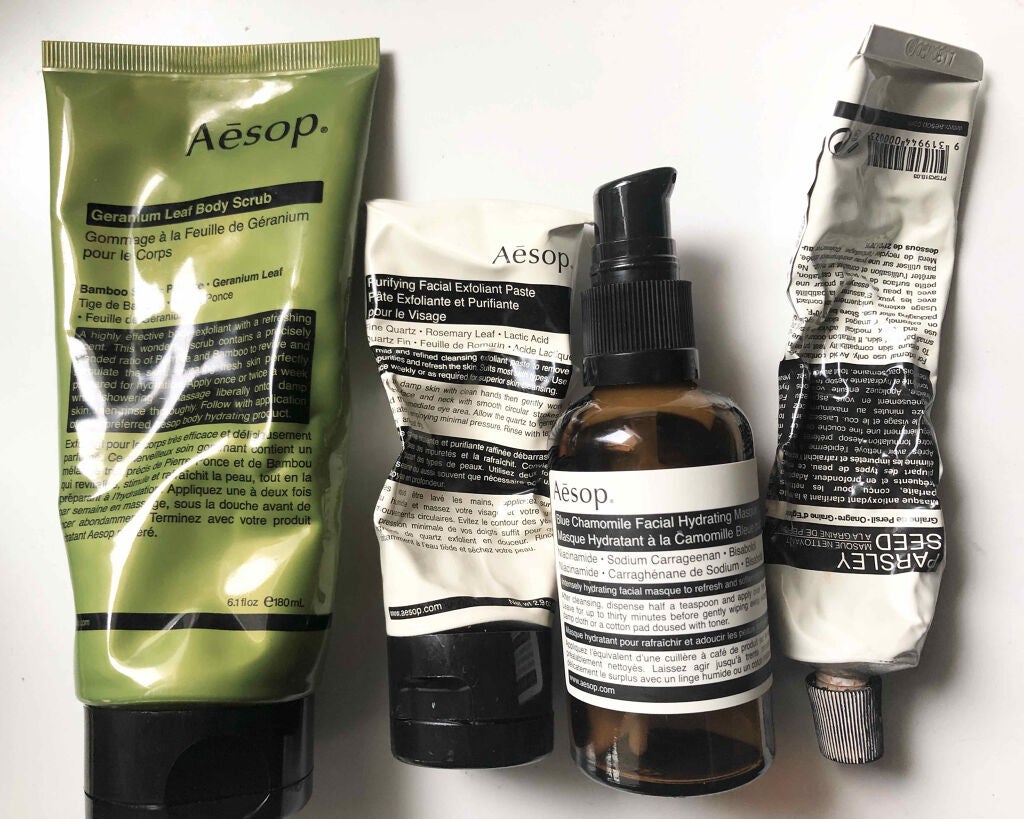 ゼラニウム ボディスクラブ/Aesop/ボディスクラブを使ったクチコミ(1枚目)