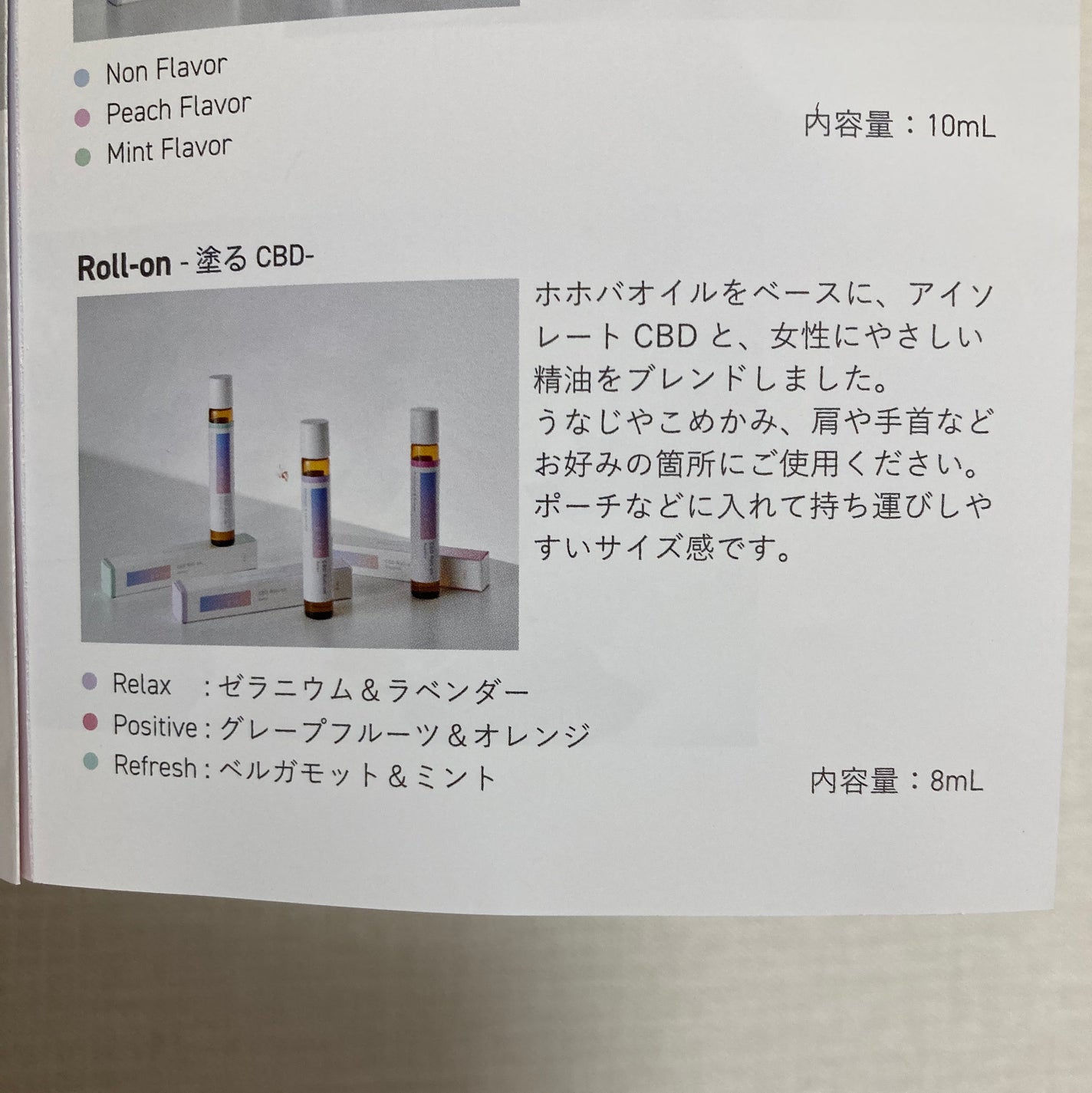 CBDロールオン 07:リラックス /pace/その他を使ったクチコミ(2枚目)