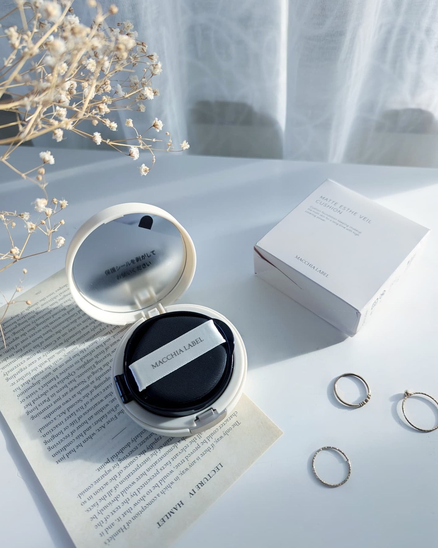 マットエステヴェール クッション/Macchia Label/クッションファンデーションを使ったクチコミ(1枚目)