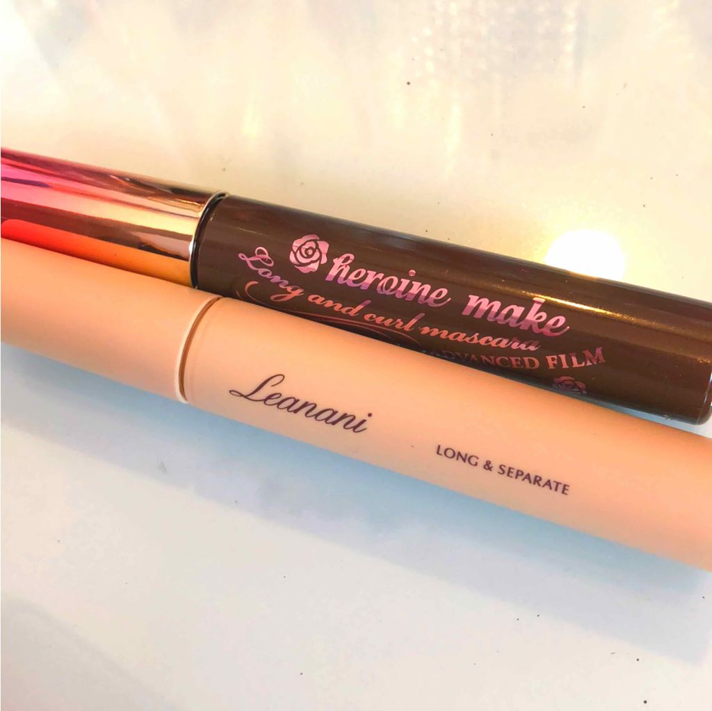 プレミアム ロング＆セパレートマスカラ/Leanani/マスカラを使ったクチコミ（1枚目）