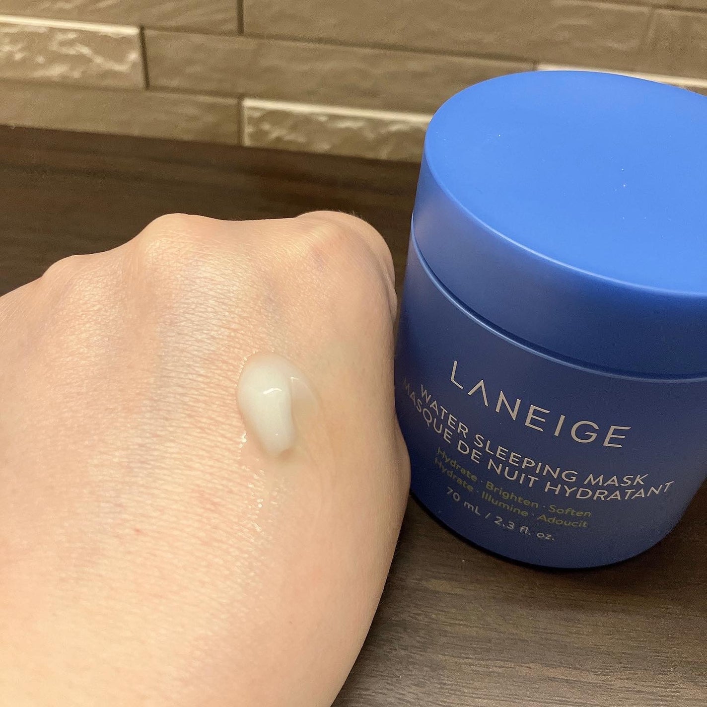 シカスリーピングマスク/LANEIGE/フェイスクリームを使ったクチコミ(3枚目)