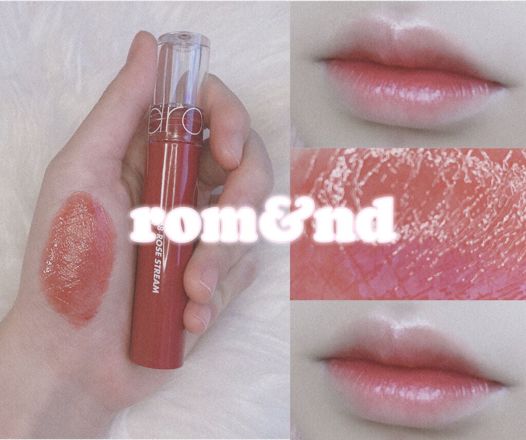 グラスティングウォーターティント/rom&nd/リップティントを使ったクチコミ(1枚目)