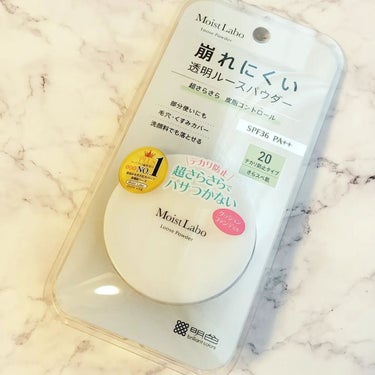 Moist Labo モイストラボ ルースパウダーのクチコミ「モイストラボ　ルースパウダー(テカリ防止タイプ)✨

明色化粧品さんからいただきました😊

パ.....」（1枚目）