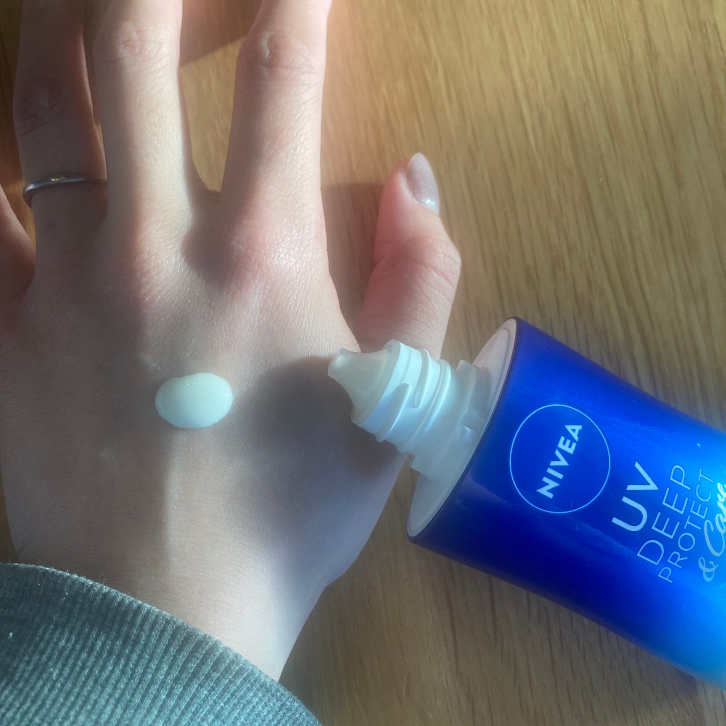 ニベアUV ディープ プロテクト&ケア ジェル/ニベア/日焼け止めジェルを使ったクチコミ(2枚目)