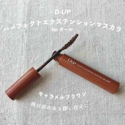 パーフェクトエクステンション マスカラ for カール/D-UP/マスカラを使ったクチコミ(2枚目)