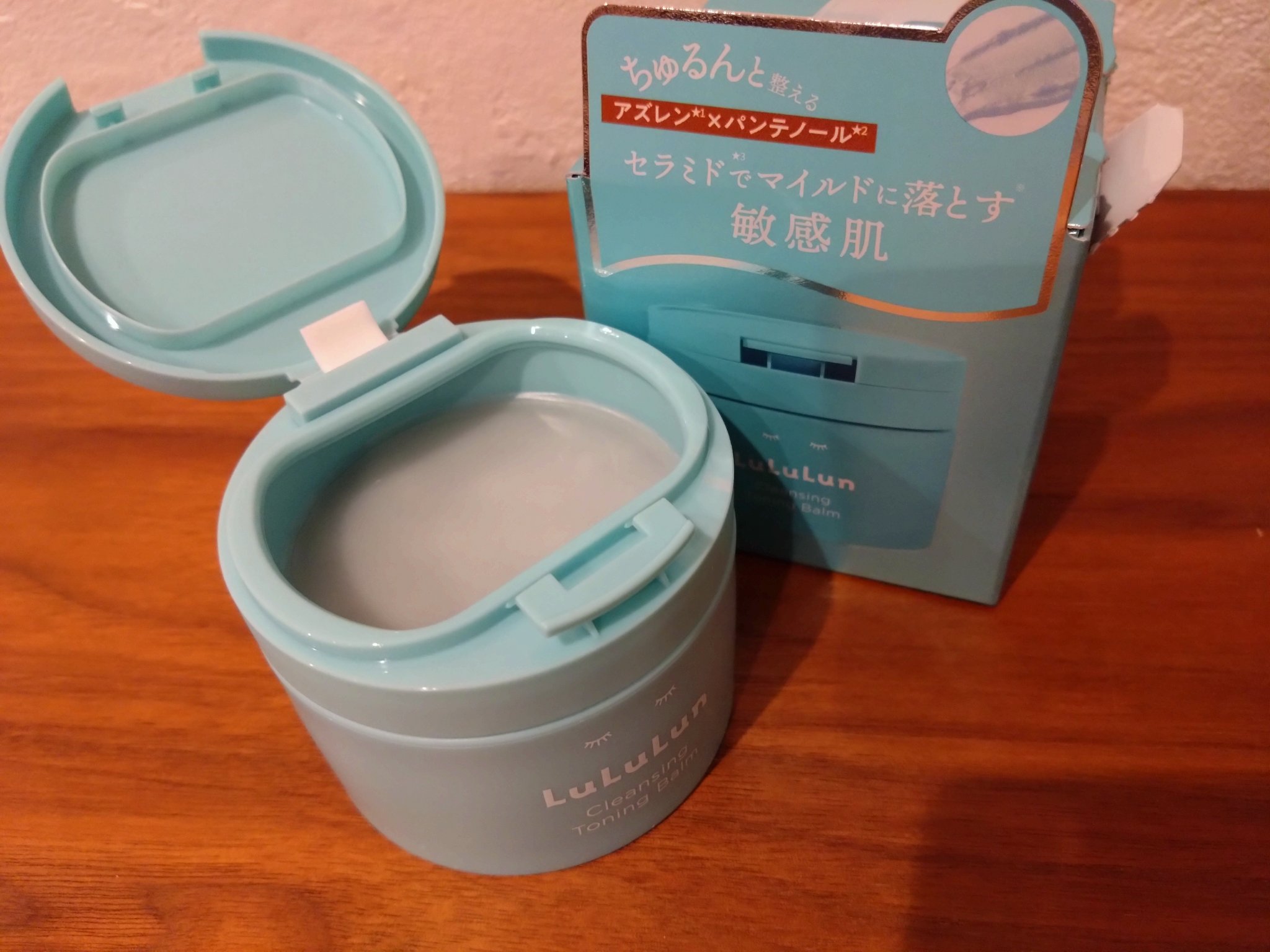 ルルルンクレンジング トーニングバーム MILD BLUE/ルルルン/クレンジングバームを使ったクチコミ（2枚目）