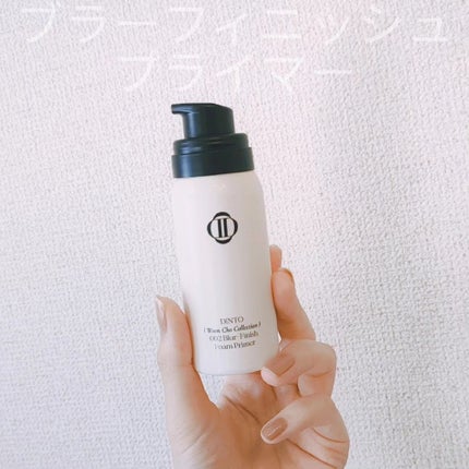 ブラーフィニッシュフォームプライマー/Dinto/化粧下地を使ったクチコミ(3枚目)