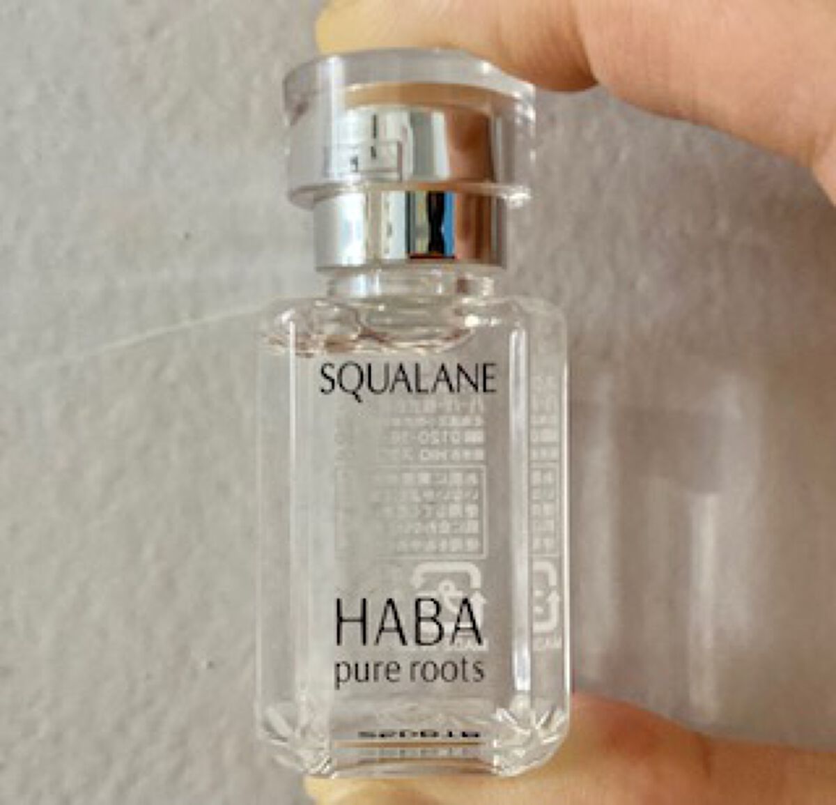 高品位「スクワラン」/HABA/フェイスオイルを使ったクチコミ(1枚目)