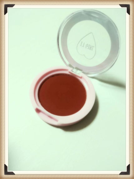 ダイソー×IT GIRL アイシャドウ 憧れの人/DAISO/単色アイシャドウを使ったクチコミ(2枚目)